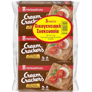 ΠΑΠΑΔΟΠΟΥΛΟΥ | Κράκερς Σίκαλης 3x175g