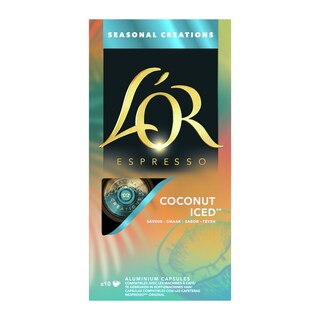 LOR | Κάψουλες Καφέ Espresso Seasonal Coconut Iced 10x5.2g