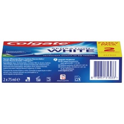 COLGATE | Οδοντόκρεμα Sensation White 2x75ml