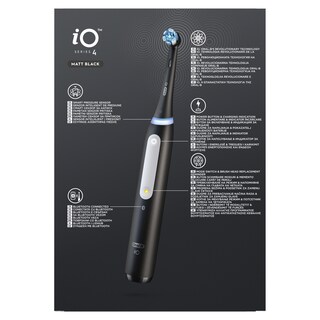 ORAL B | Hλεκτρική Οδοντόβουρτσα iO Series 4 Black 1 Τεμάχιο