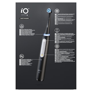 ORAL B | Hλεκτρική Οδοντόβουρτσα iO Series 4 Black 1 Τεμάχιο