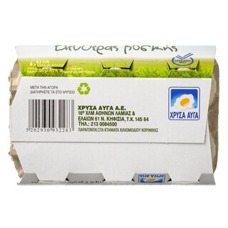 ΧΡΥΣΑ ΑΥΓΑ | ΧΡΥΣΑ ΑΥΓΑ ΕΛ.ΒΟΣΚΗΣ 6ΑΔΑ 320G (0.50)