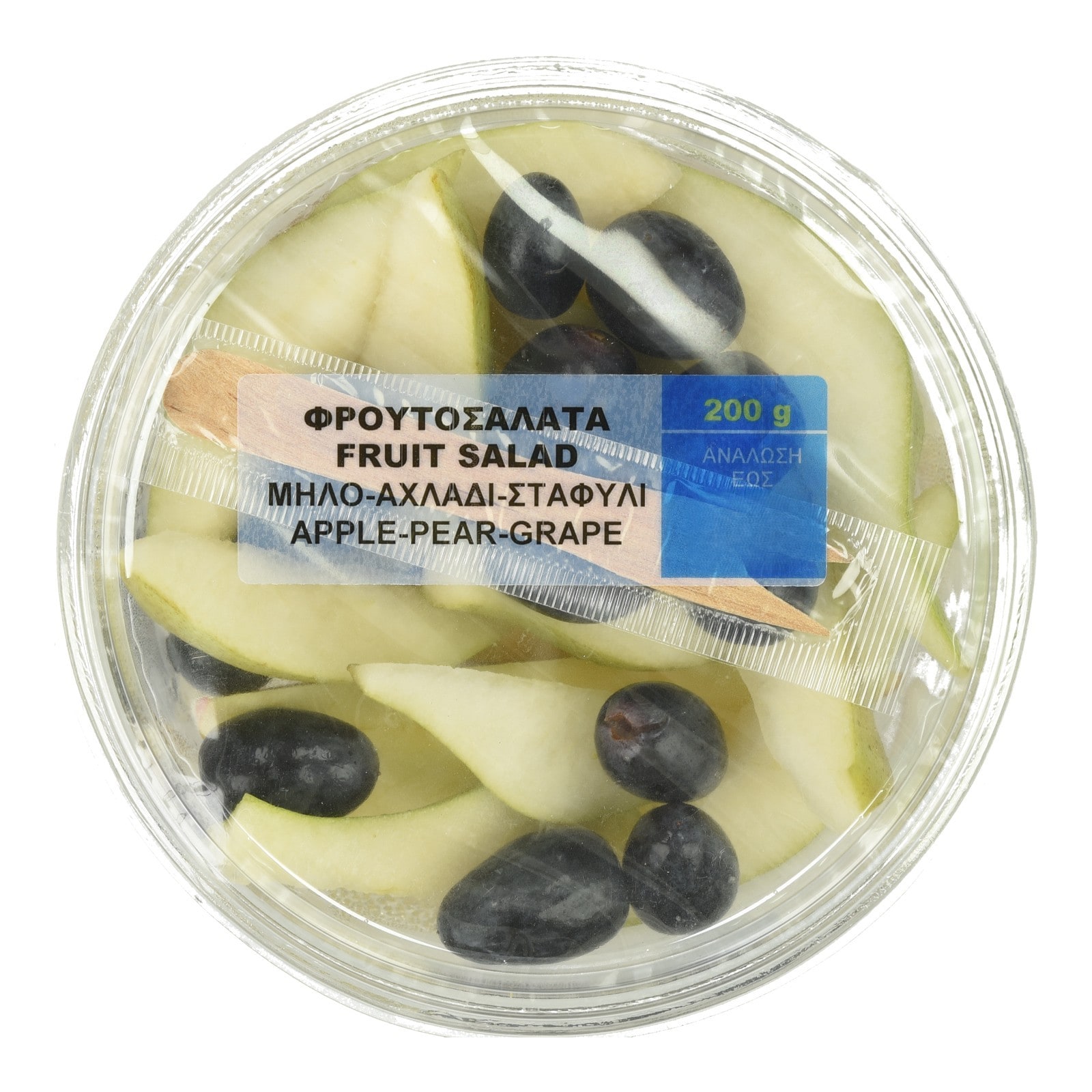 EXCLUSIVE AB Φρουτοσαλάτα Μήλο Αχλάδι Σταφύλι 200g
