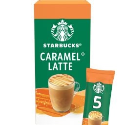 STARBUCKS | Στιγμιαίος Καφές Caramel Latte 5x23g