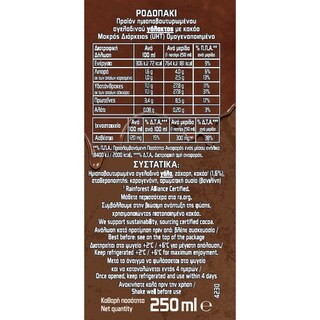 ΡΟΔΟΠΑΚΙ | Γάλα με Κακάο 3x250ml Έκπτωση 0.5Ε