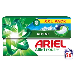 ARIEL | Kάψουλες Πλυντηρίου Ρούχων Allin1 Pods Alpine 26 Τεμάχια