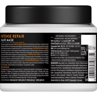 SYOSS | Μάσκα Μαλλιών Repair Boost Ξηρά Μαλλιά 500ml