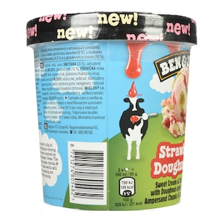BEN & JERRY'S | Παγωτό Strawberry Doughnut 393g