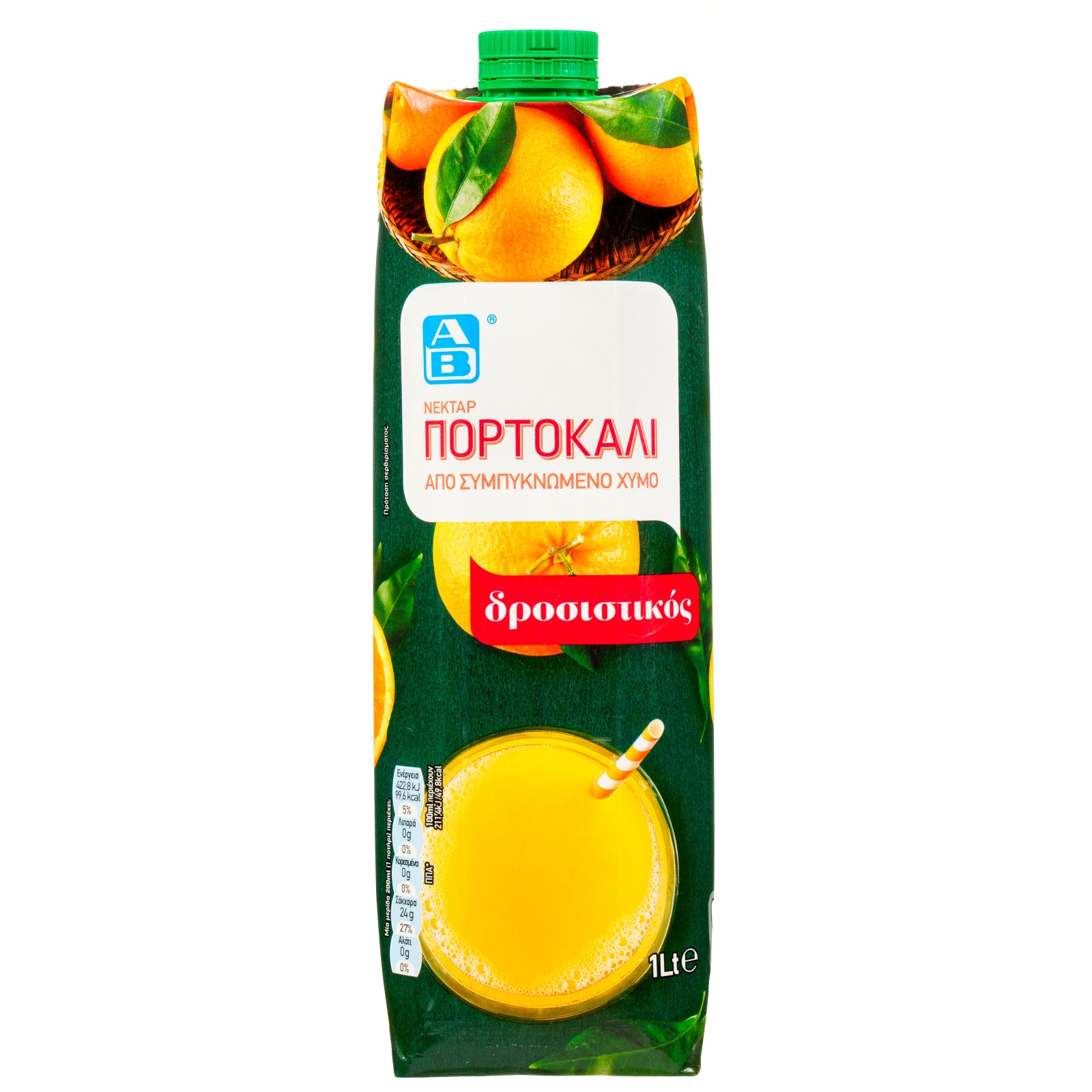 Χυμός Νέκταρ Πορτοκάλι 1lt