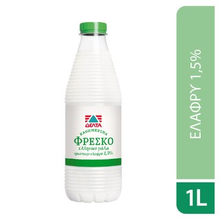 Γάλα Φρέσκο Καθημερινά Ελαφρύ 1lt