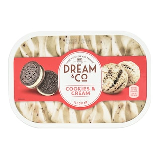 DREAM & CO | Παγωτό Cookies Cream 500g