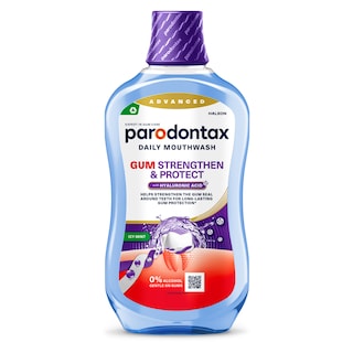 PARODONTAX | Στοματικό Διάλυμα Gum Strengthen Protect Icy Mint 500ml