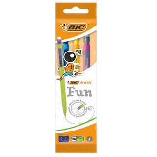 BIC | Μηχανικά Μολύβια Matic Fun 0.7mm 3 Τεμάχια