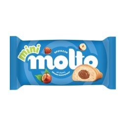 MOLTO | Κρουασάν Μίνι Πραλίνα Φουντουκιού 5x50g