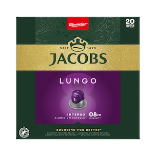 JACOBS | Κάψουλες Καφέ Espresso Lungo Intenso 20x5.2g