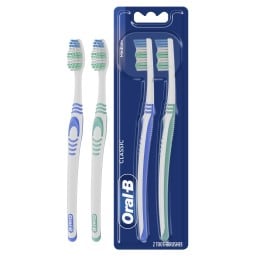 ORAL B | Οδοντόβουρτσα Classic Care 40mm Μέτρια 2 Τεμάχια