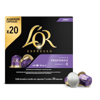 LOR | Coffee Capsules Espresso Lungo Profondo 20x5.2g