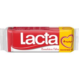 LACTA | Σοκολάτα Γάλακτος 4x30g