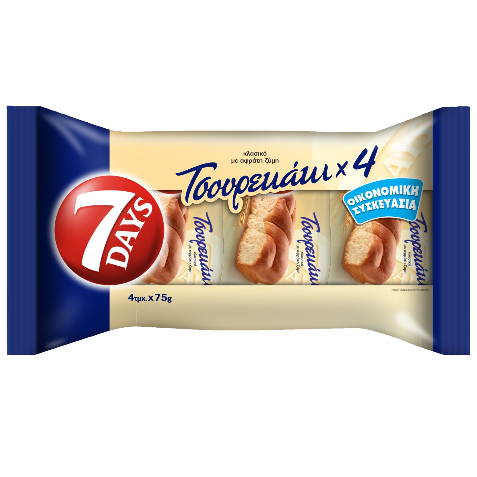 Τσουρέκι Κλασικό 4x75g