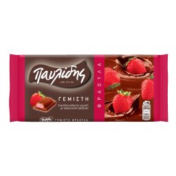 ΠΑΥΛΙΔΗΣ | Σοκολάτα Γάλακτος Φράουλα 100gr