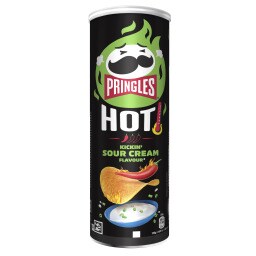 PRINGLES | Τσιπς Hot Kickin Sour Cream 160g