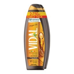 VIDAL | Αφρόλουτρο Argan Oil 2x750ml