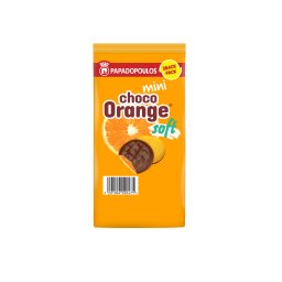 ΠΑΠΑΔΟΠΟΥΛΟΥ | Μπισκότα Choco Orange Soft Mini 100g