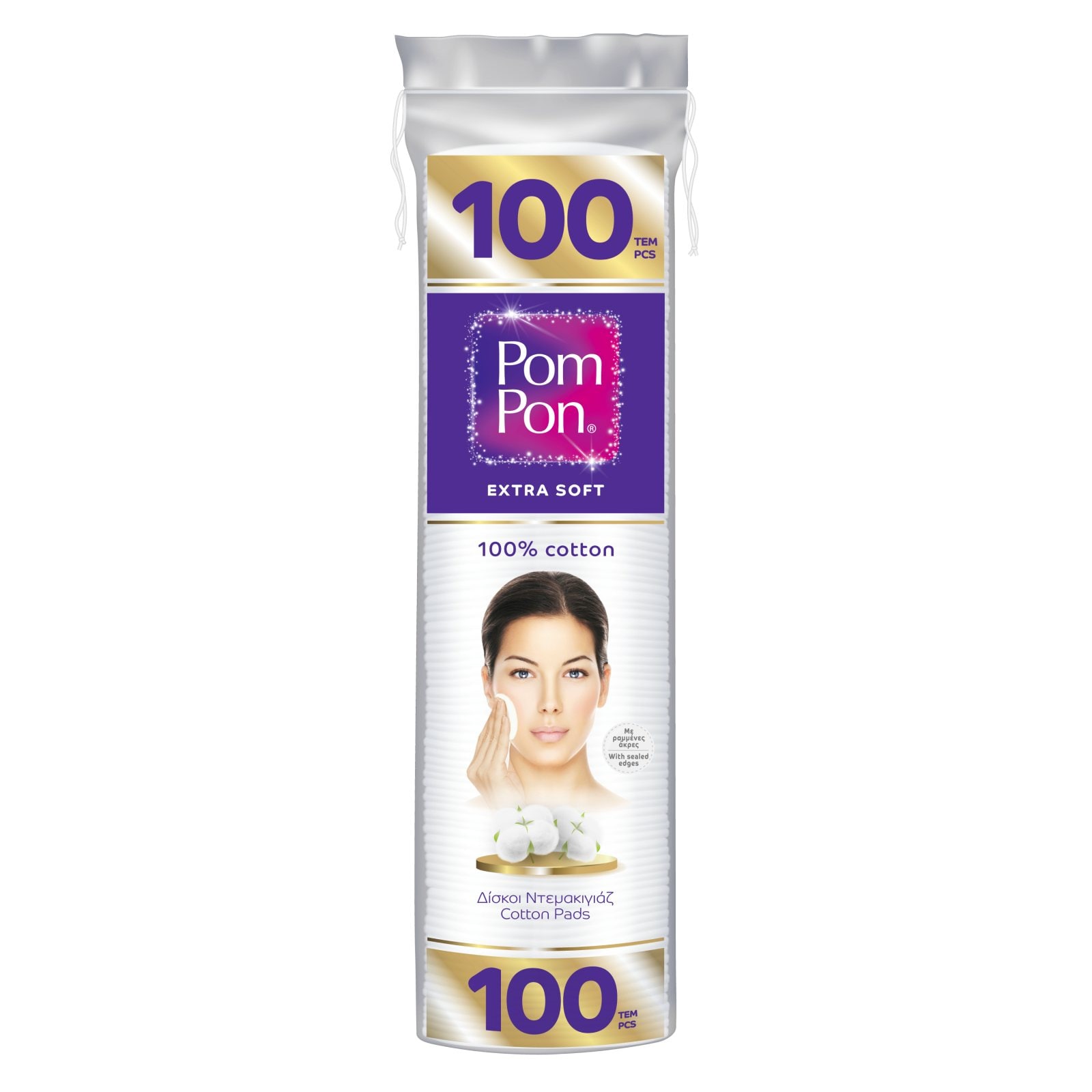 POM PON Δίσκοι Ντεμακιγιάζ 100 Τεμάχια