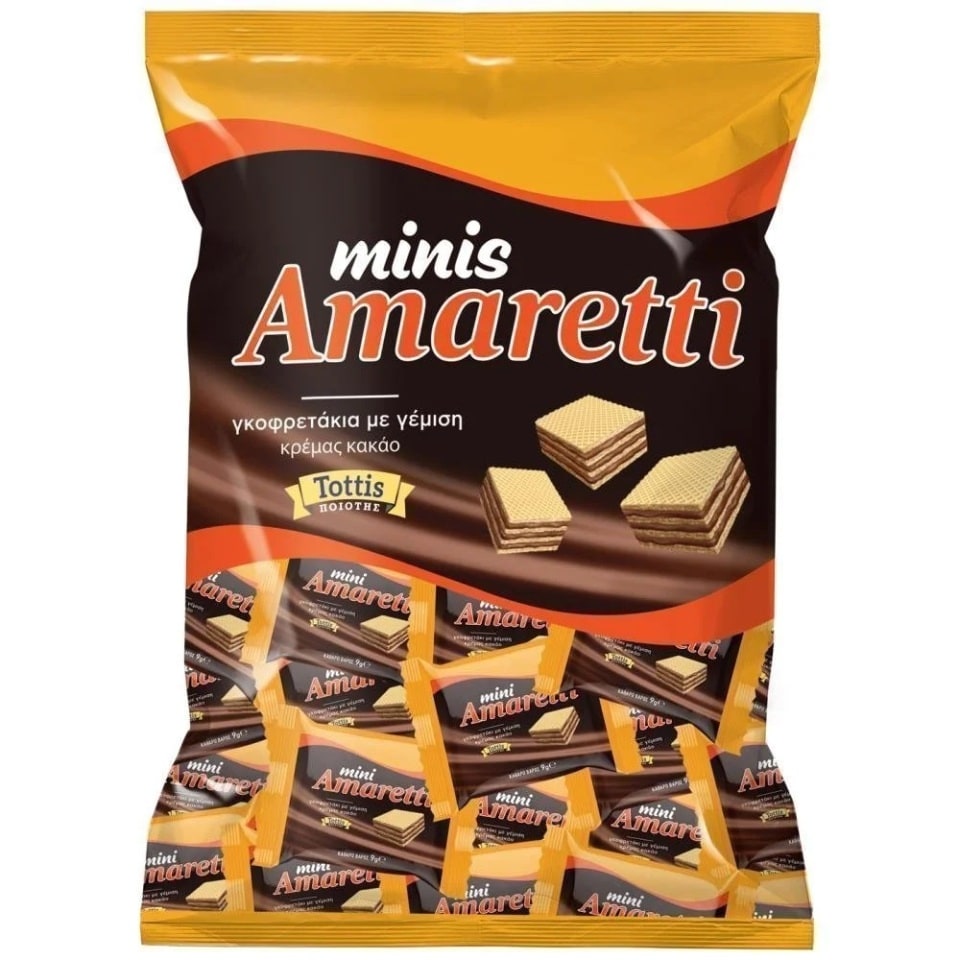 AMARETTI Γκοφρετάκια Minis 165g