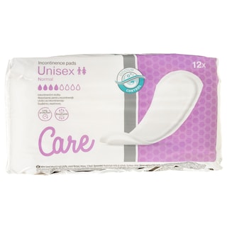 CARE | Σερβιέτες Ακράτειας Unisex Normal 12 Τεμάχια