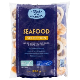 FISH MARKET | Μιξ Θαλασσινών και Surimi Κατεψυγμένα 250g