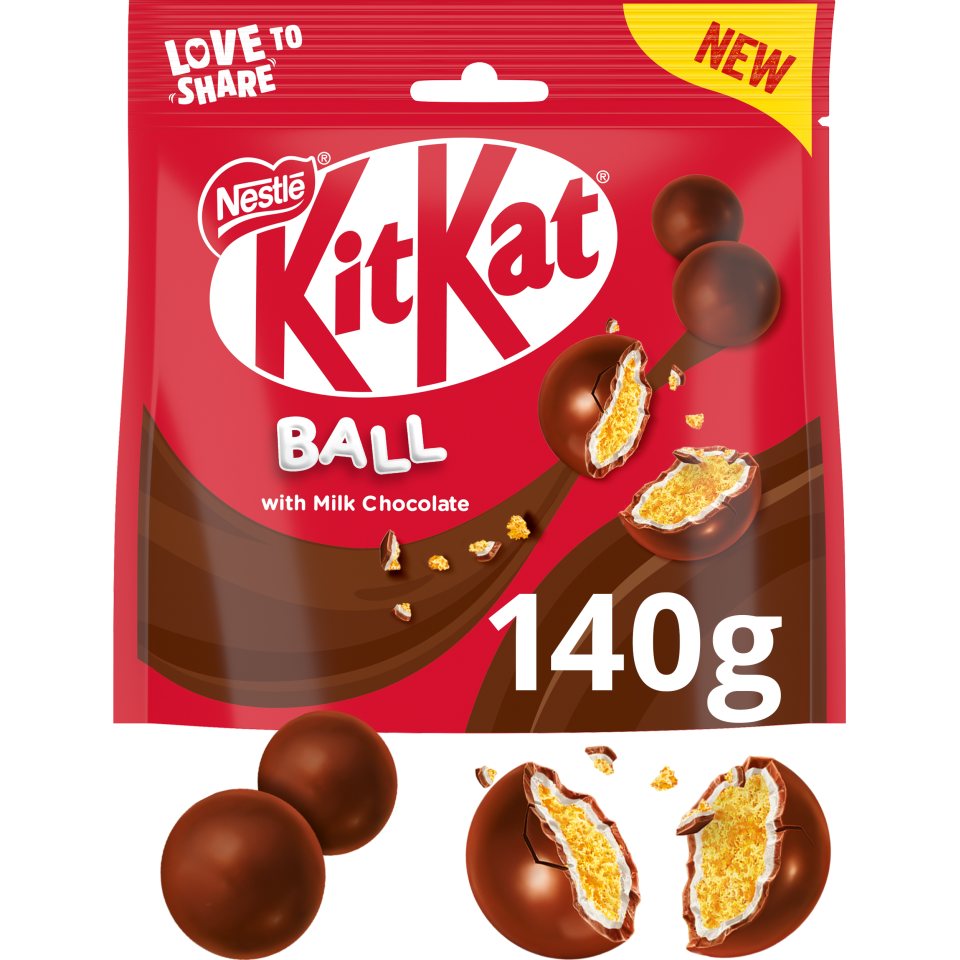 KITKAT Σοκολατάκια Γάλακτος KITKAT Ball 140g