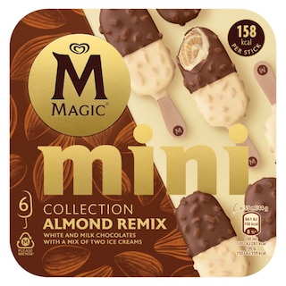 MAGIC | Παγωτό Mini Almond Remix 6x44g