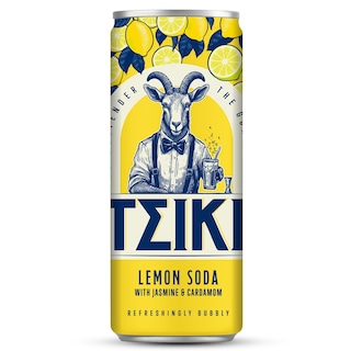 TSIKI | Σόδα Λεμόνι Κουτί 330ml