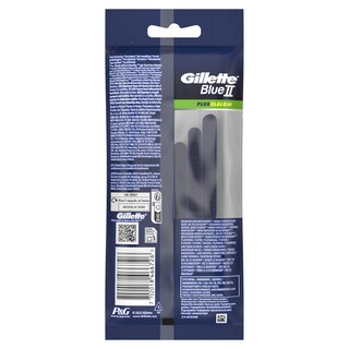 GILLETTE | BLUE II PLUS SLALOM | Ξυριστική Μηχανή Μιας Χρήσης Plus Slalom 5 Τεμάχια