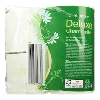 CARE | Χαρτί Υγείας Deluxe Chamomile 4 Φύλλα 16 Ρολά 1.968kg
