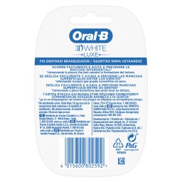ORAL B | Οδοντικό Νήμα 3DWhite Luxe 35m