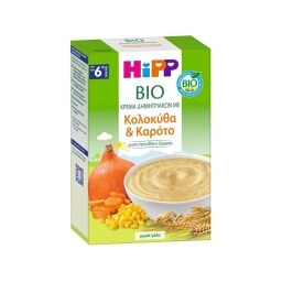 HIPP | Κρέμα Δημητριακών Κολοκύθα Καρότο 200g