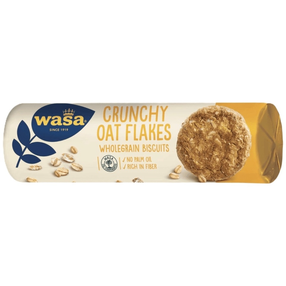 WASA Μπισκότα Crunchy Βρώμης 250g