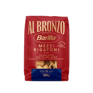 BARILLA | Μακαρόνι Mezzi Rigatoni Al Bronzo 500g