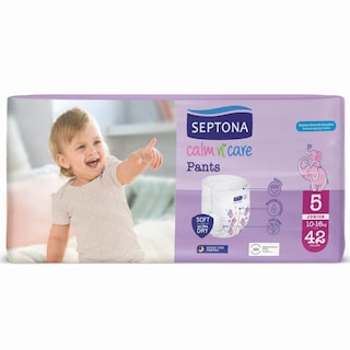SEPTONA | Πάνες Βρακάκι Calm N Care Pants Νο5 Junior 42 Τεμάχια