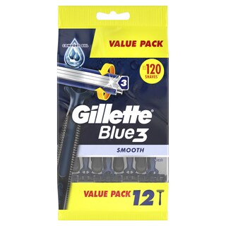 GILLETTE | Ξυραφάκια Blue 3 Smooth 12 Τεμάχια