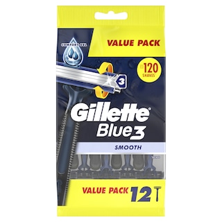 GILLETTE | Ξυραφάκια Blue 3 Smooth 12 Τεμάχια