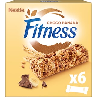 FITNESS | Μπάρες Δημητριακών Σοκολάτα Μπανάνα 6x23.5g