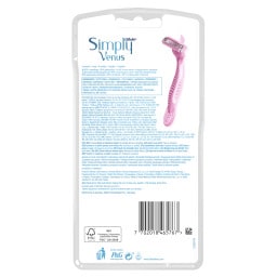 GILLETTE | Ξυραφάκια Simply Venus 3 Λεπίδες 8 Τεμάχια