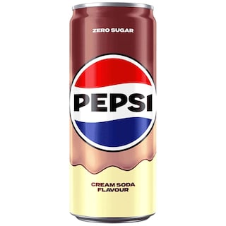 PEPSI | Αναψυκτικό Cola Cream Soda Zero Κουτί 330ml