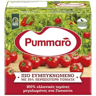 PUMMARO | Τομάτα Passata Πιο Συμπυκνωμένη 520 gr