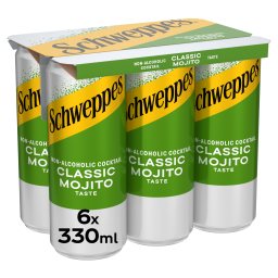 SCHWEPPES | Αναψυκτικό Mojito Κουτί 6x330ml