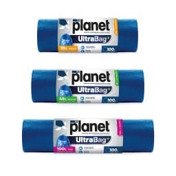 PLANET | Σακούλες Απορριμμάτων UltraBag+ Γίγας 100lt 8 Τεμάχια