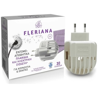 FLERIANA | Εντομοαπωθητικό Σετ Συσκευή & 30 Πλακίδια 1 Τεμάχιο